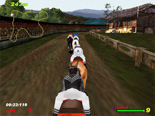 Screenshot from Junior Jockey - coin-op arcade game